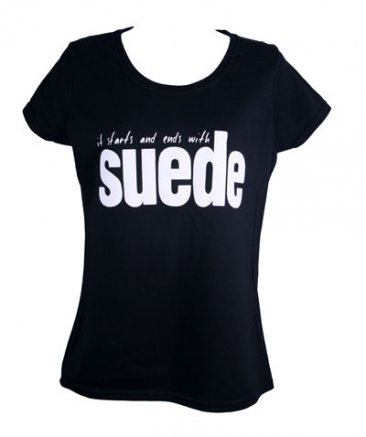 It Starts And Ends With Suede T Shirt